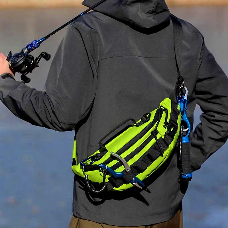 Fishing Waist Pack & Sling Bag, Water-Repellent, 38 cm (15 in) – product photo