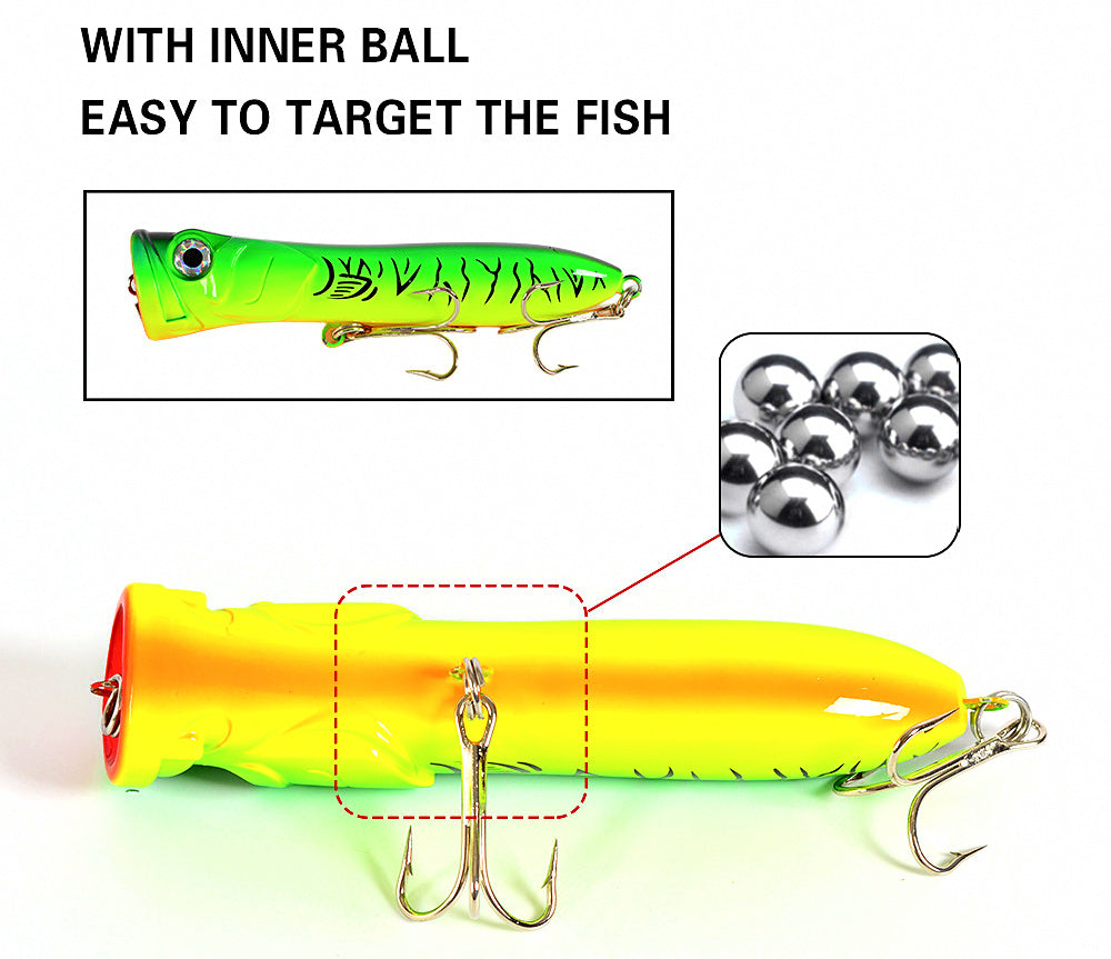 Offshore Popper Lure, 18 cm (7.1 in) 106 g (3.7 oz) – product photo