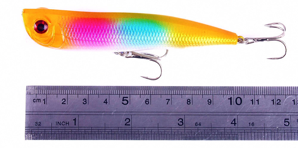 Topwater Crawler Lure, 10.5 cm (4.1 in), 15.7 g (0.55 oz) – product photo