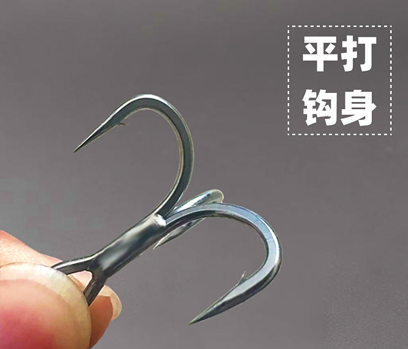 Treble Hooks, Rust-Resistant, 10–100 Pack, Sizes 16–1/0 – product photo