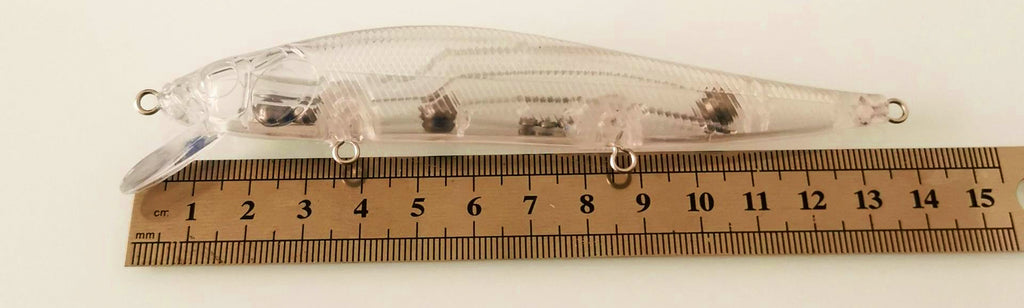 Unpainted Floating Minnow Lure Blank, 13.5 cm, 20 g (0.7 oz) – product photo