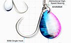 Blue Pink Glow Metal Casting Jig, 30–80 g (1.1–2.8 oz) – product photo