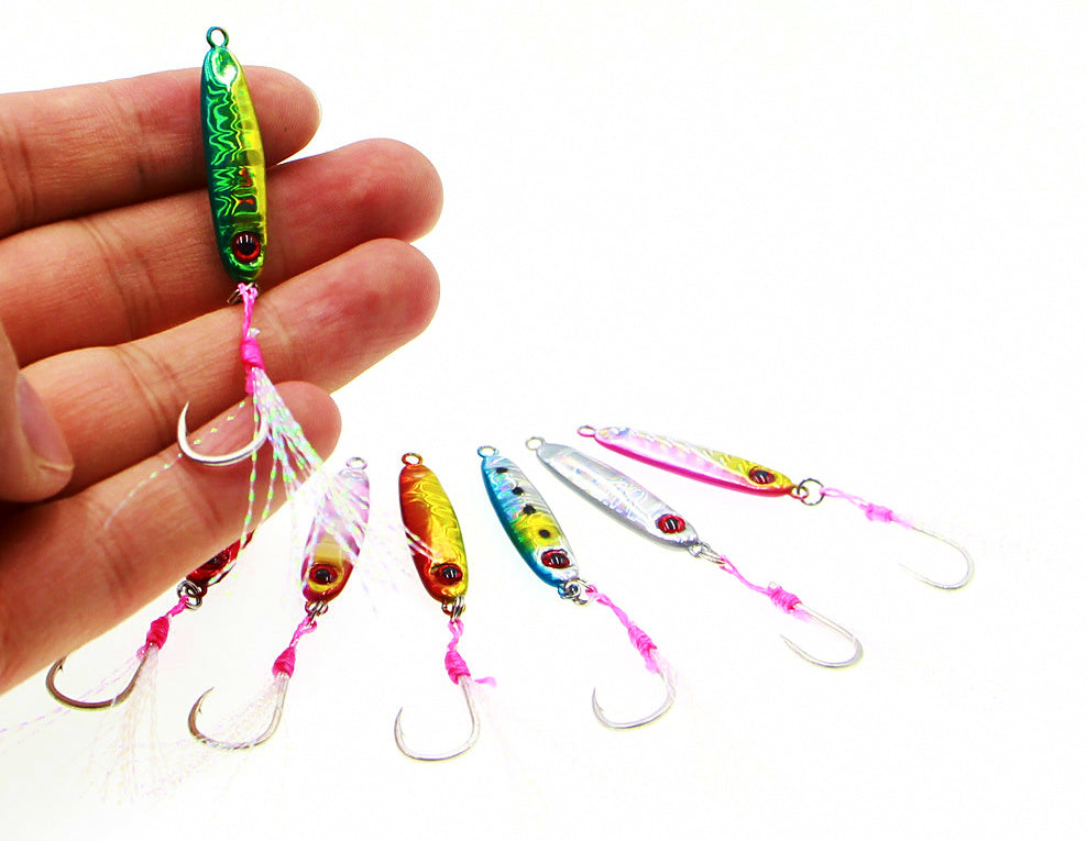 Mini Metal Jig, 32 mm, 5.5 g (0.19 oz), Single Hook – product photo