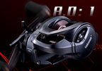 P6 Teardrop Baitcasting Reel, 8.0:1, Micro or General Spool – product photo