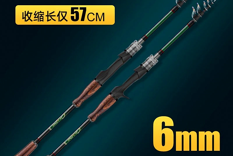 Telescopic Travel Rod, 1.8–2.4 m (5.9–7.9 ft) – product photo