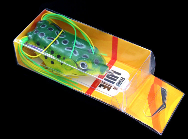 Soft Frog Lure, 13 g (0.46 oz), Double Tail, Pointed Snout – product photo
