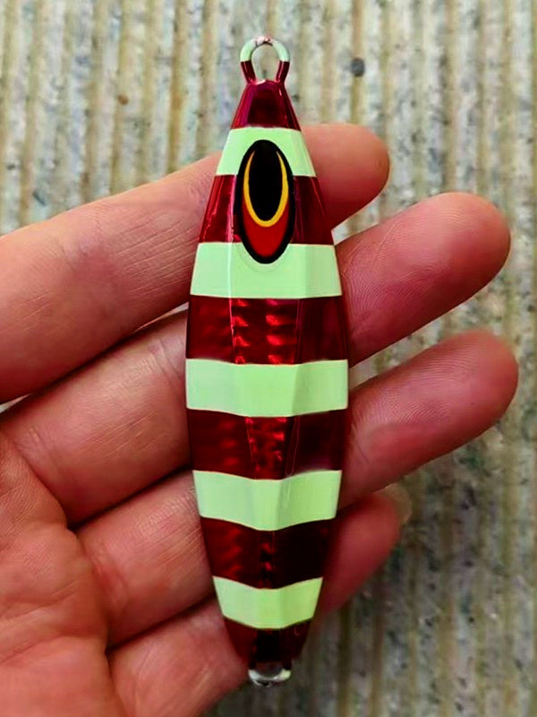 Glow Stripe Metal Jig, 100–300 g (3.5–10.6 oz) – product photo