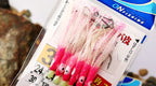Squid Skirt String Hook Rig, Glow Colors, 6-Pack, Size 2–4 – product photo
