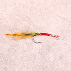 Feathered Single Hooks, Barbed, 50-Pack, Sizes 11, 12, 14 – product photo