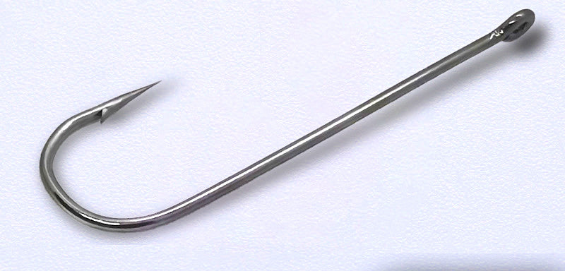 Long Shank Barbed Hooks, Bulk Pack, Size 16 to 6/0 – product photo