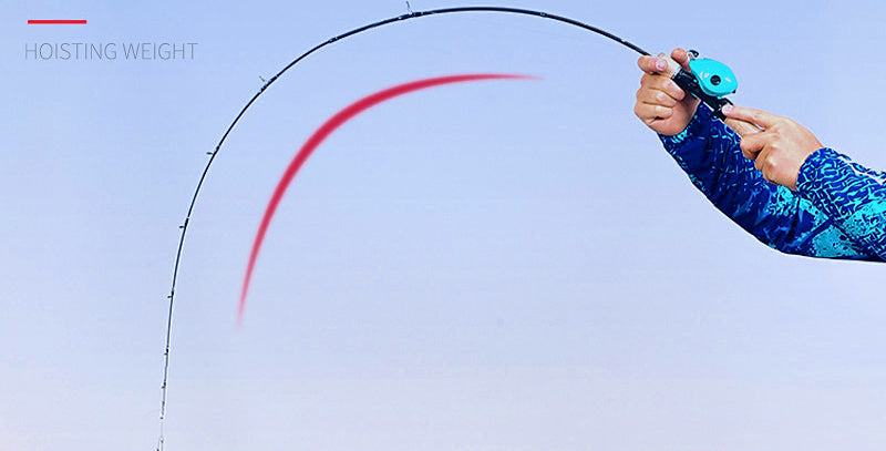 UL Carbon 2-Piece Rod & Reel Combo, 1.37–1.98 m (4.5–6.5 ft) – product photo