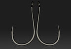 Tube Eye Barbed Saltwater Hook, Sizes No. 0.5–7 – product photo