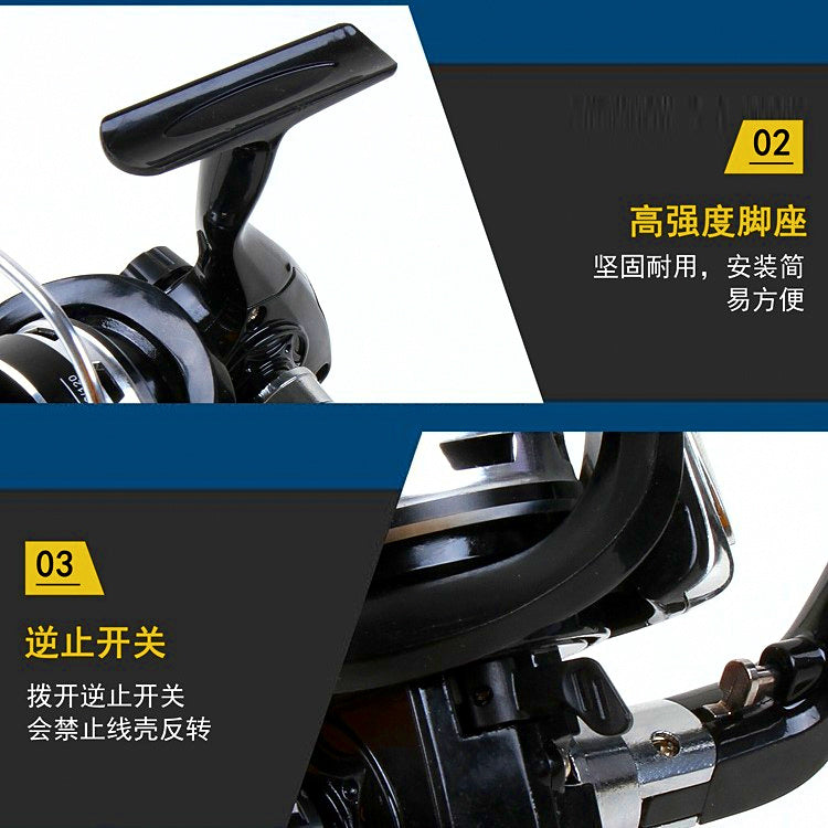 Metal Spinning Reel, Sizes 1000-8000 – product photo