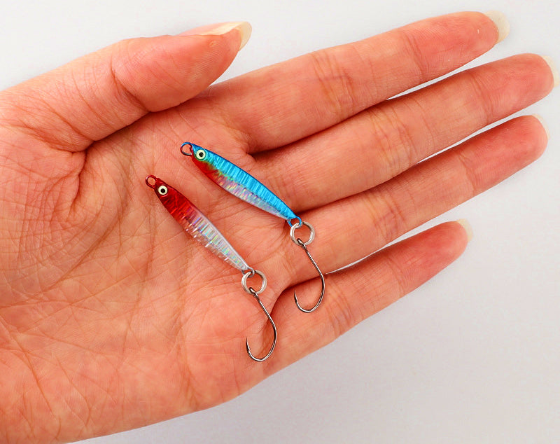 Micro Metal Jig, 1.6 g and 3 g (0.06 oz and 0.11 oz) – product photo