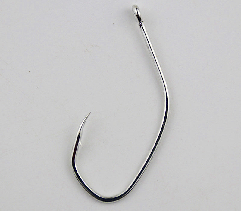 Tin-Plated Barbed Tube Hooks, 50 Pack, Sizes 16-28 – product photo