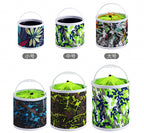 Collapsible Canvas Fishing Bucket with Rope, 2–13 L – product photo