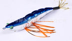 Shrimp Squid Jig, Silver Plated, 5-Prong, 19 g (0.7 oz) – product photo