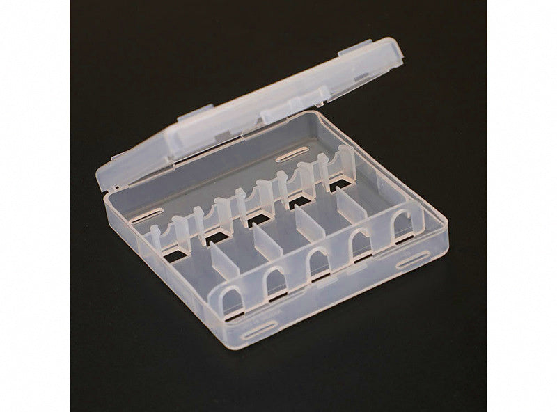 Clear Squid Jig & Wooden Shrimp Lure Storage Box, S/M – product photo