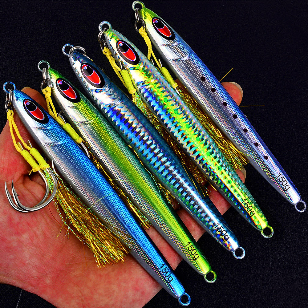 Fast-Sinking Glow Metal Jig, 30–150 g (1.1–5.3 oz) – product photo