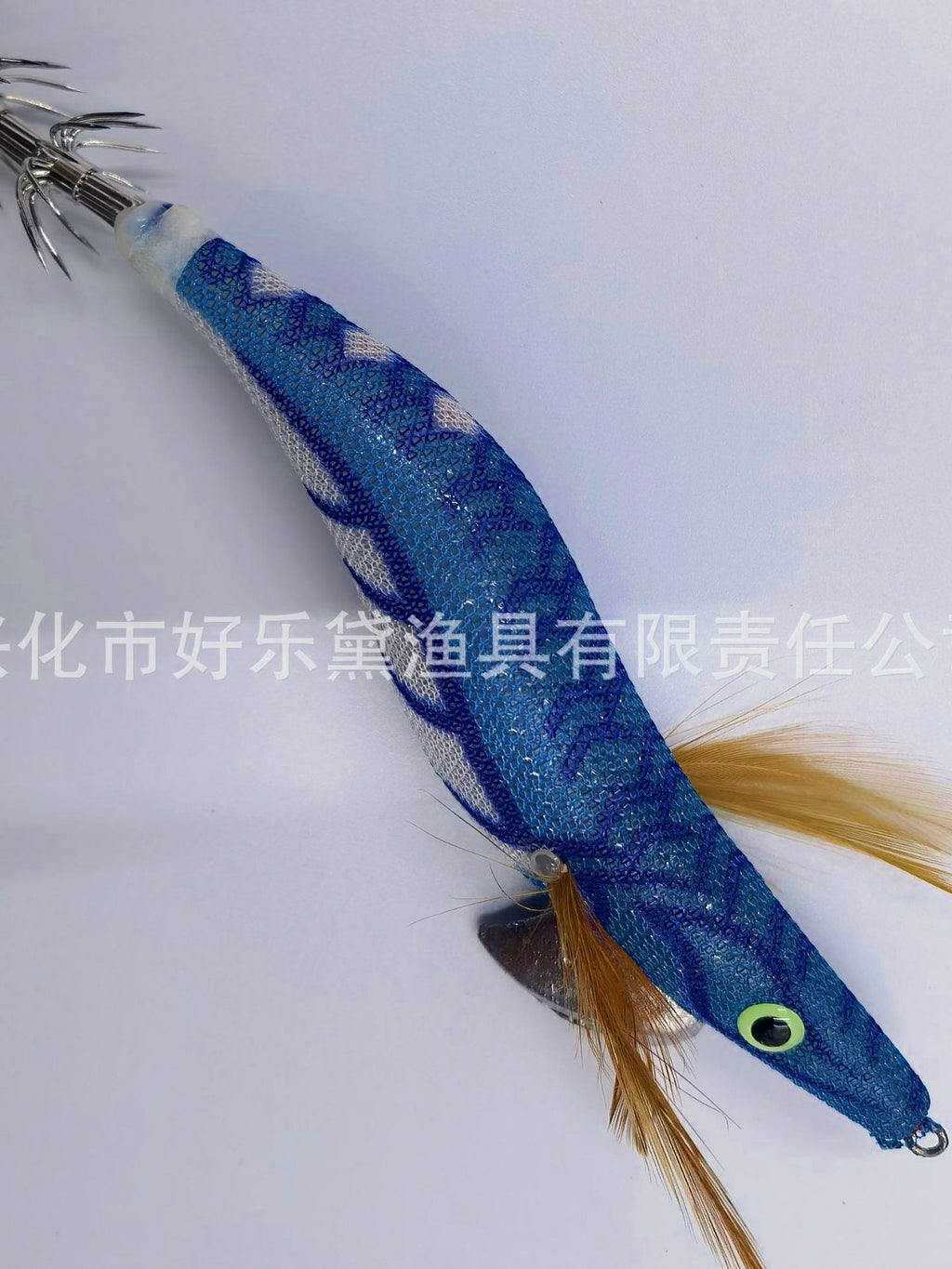 Glow Wood Shrimp Squid Jig, Sizes 2.5, 3.0, 3.5 – product photo