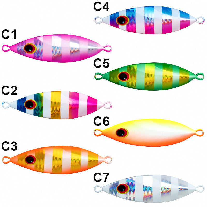 Slow Pitch Jig, 40–150 g (1.4–5.3 oz)
