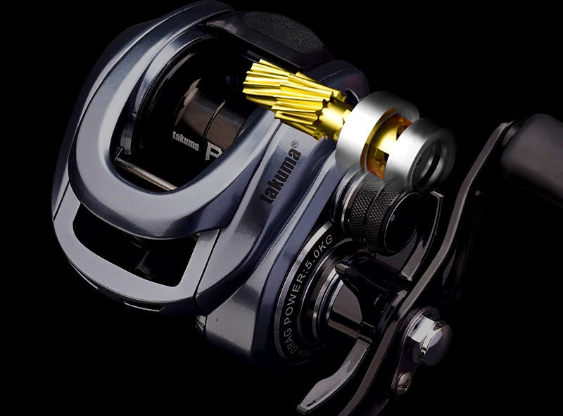 P1 Gen 2 Round Baitcasting Reel, 7.3:1, Metal Spool – product photo