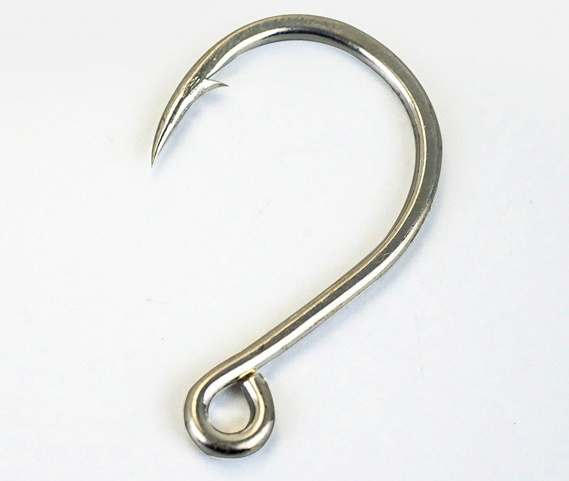 Slow Pitch Jigging Single Hooks, Barbed, 10-Pack, Sizes 8–10/0 – product photo