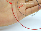 Thick Steel Wire Leader, 50 cm (19.7 in), 3 Colors – product photo
