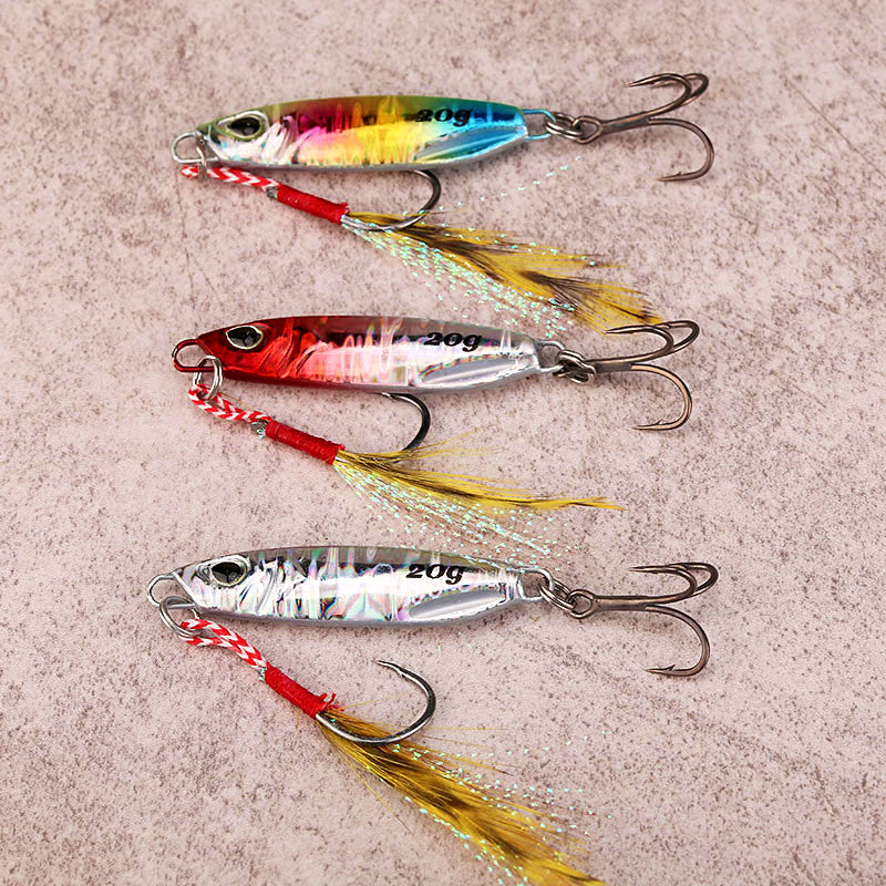 Casting Metal Jig, 10–20 g (0.35–0.7 oz), Rigged or Blank – product photo