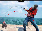 Carbon 2-Piece Boat Rod & Reel Combo, 5.4–8.9 ft (1.65–2.7 m) – product photo