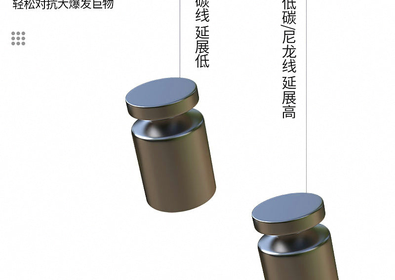 Fluorocarbon Leader Line, No. 0.4–10, 50 m / 100 m – product photo