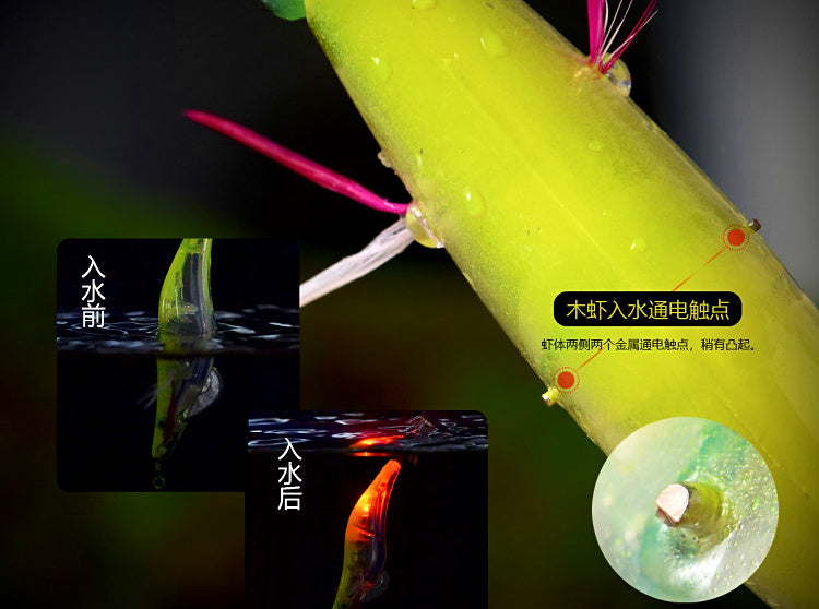 LED Squid Jig Egi, Size 2.5, 10.3 cm / 12 g (0.4 oz) – product photo