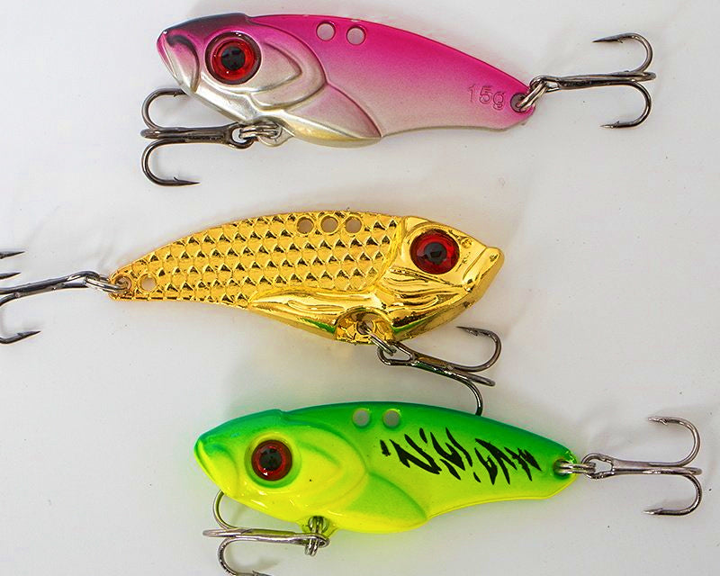 Micro Metal Vib Lure Set, 5–15 g (0.18–0.53 oz) – product photo