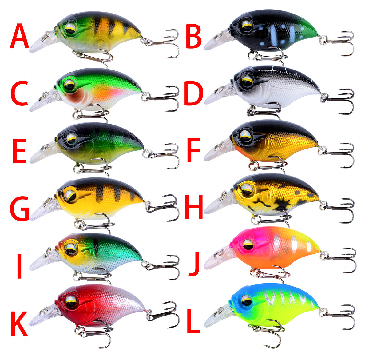 Floating Minnow Lure, 8 g (0.28 oz) & 12 g (0.42 oz) – product photo