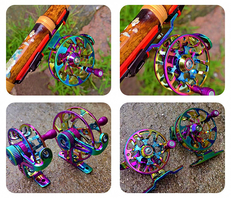 Metal Spinning Fishing Reel, LT53 / QD53 / QD65, Multiple Colors – product photo