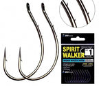 Wacky Rig Worm Hooks, Barbed, 10 Pack, Size #3–4/0 – product photo