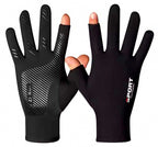 Sun Protection Fishing Gloves, Touchscreen, Fingerless – product photo