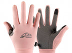 Quick-Dry Sun Fishing Gloves, Half/Full-Finger, Two-Finger Cut – product photo