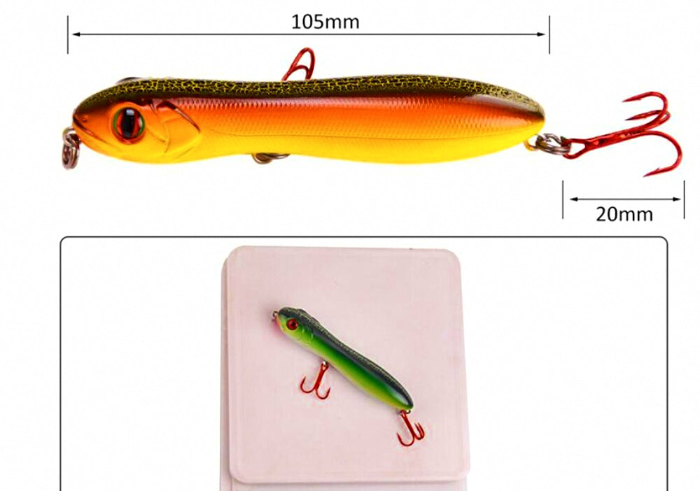 Floating Pencil Topwater Lure, 16 g (0.56 oz) – product photo