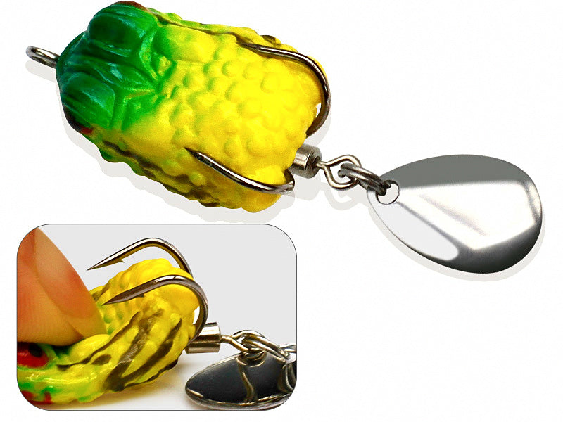 Mini Soft Frog Lure, 2.5 cm (1 in) 3 g (0.11 oz), Double Hook – product photo