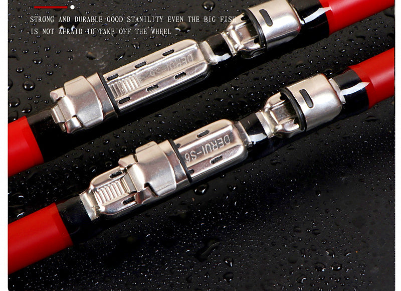 Carbon Telescopic Rock & Surf Fishing Rod, 3.6–6.3 m (12–21 ft) – product photo