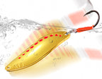 Micro Spoon Lure, Gold or Silver, 2.5–5 g (0.09–0.18 oz) – product photo