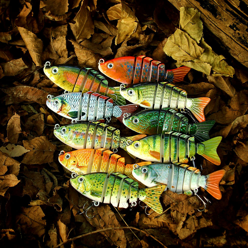 Jointed Swimbait Hard Lure, 8 cm (3.1 in) 13 g (0.46 oz) – product photo