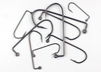 90° Offset Crank Hooks, Long Shank, Sizes 1/0–9/0 – product photo