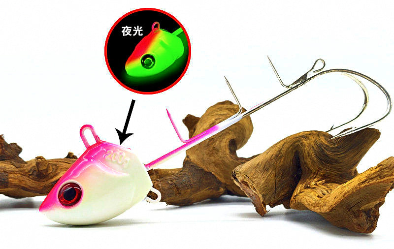 Glow Head Jig with Double Hook, 20–300 g (0.7–10.6 oz) – product photo