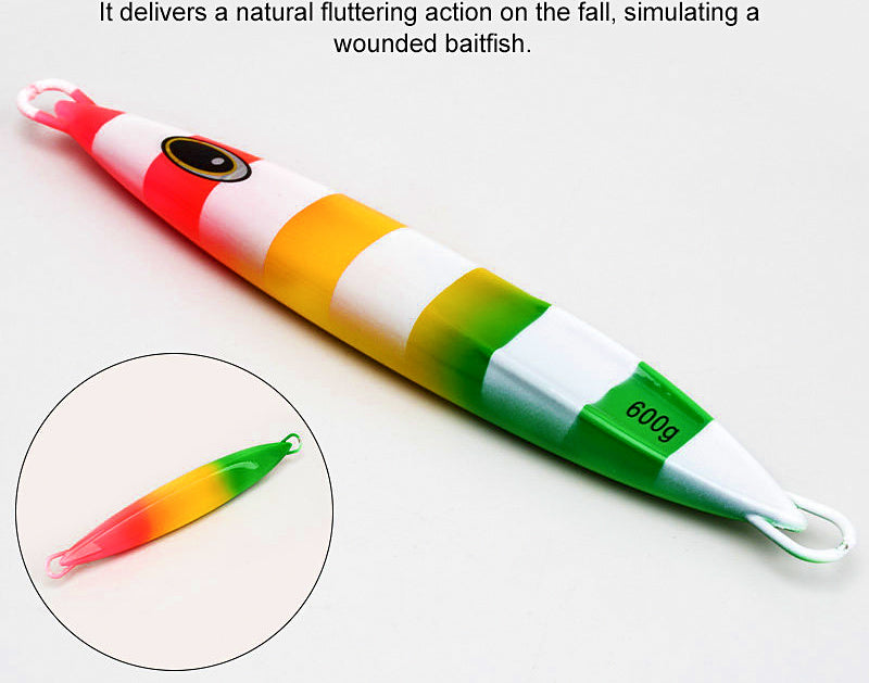 Heavy Deep-Sea Slow Pitch Jig, 150–800 g (5.3–28.2 oz) – product photo