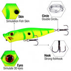Popper Topwater Lure, 9 cm (3.5 in) 12.5 g (0.44 oz) – product photo