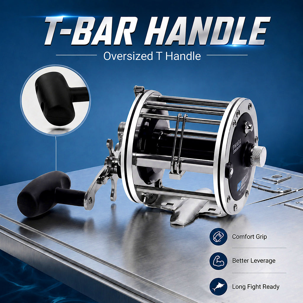 PN Series Metal Conventional Reel, PN300 / PN400 – product photo