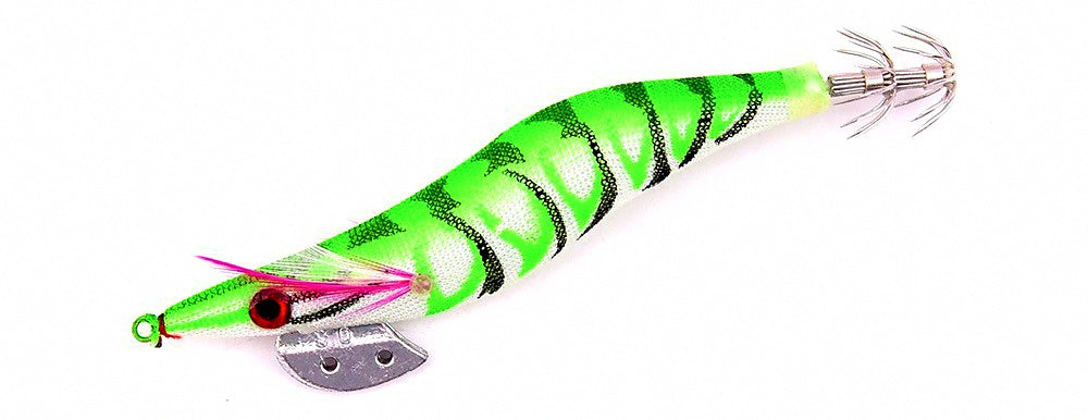 Wood Shrimp Lure Set, 5 Colors, Sizes 2.0 / 2.5 / 3.0 – product photo