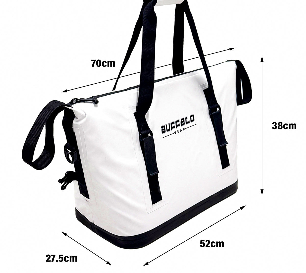 Soft Fishing Cooler Bag, Insulated Waterproof, 23-42 L – product photo
